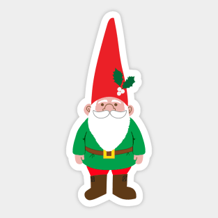 Christmas gnome Sticker